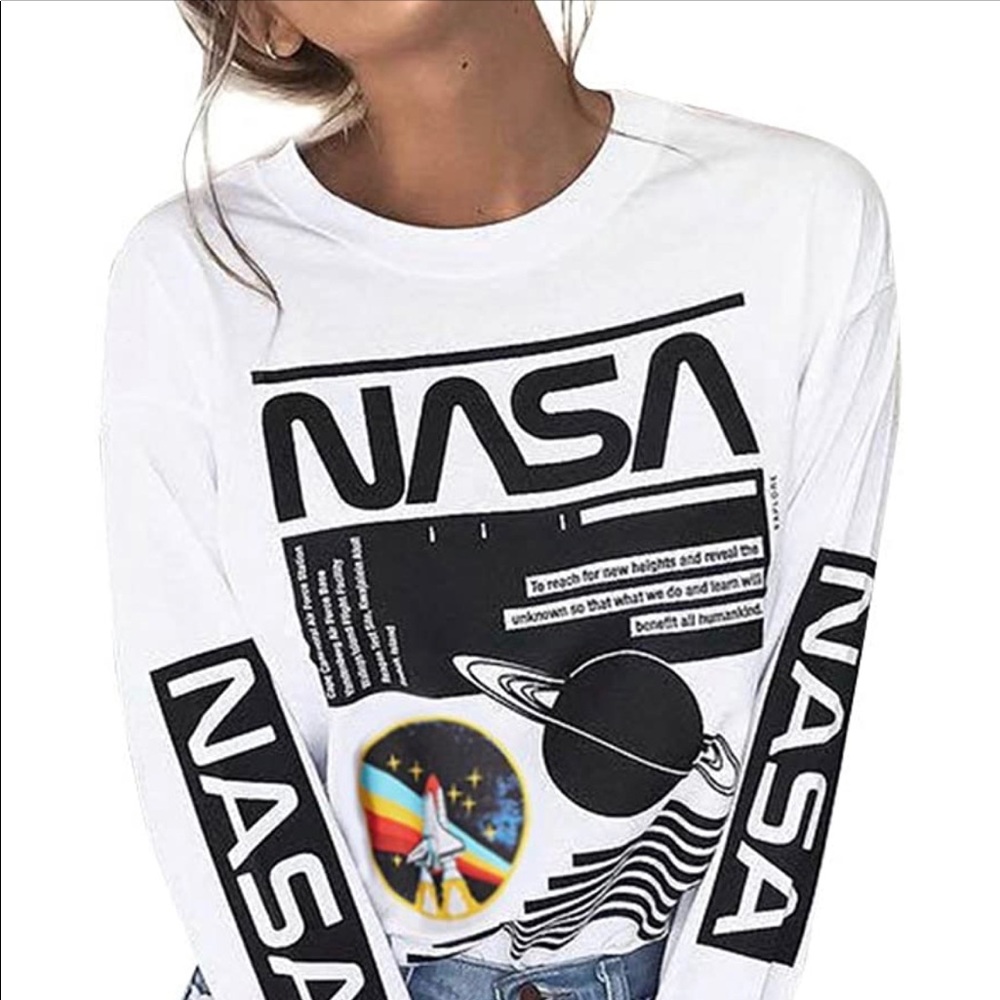 NASA long sleeve shirt from Amazon